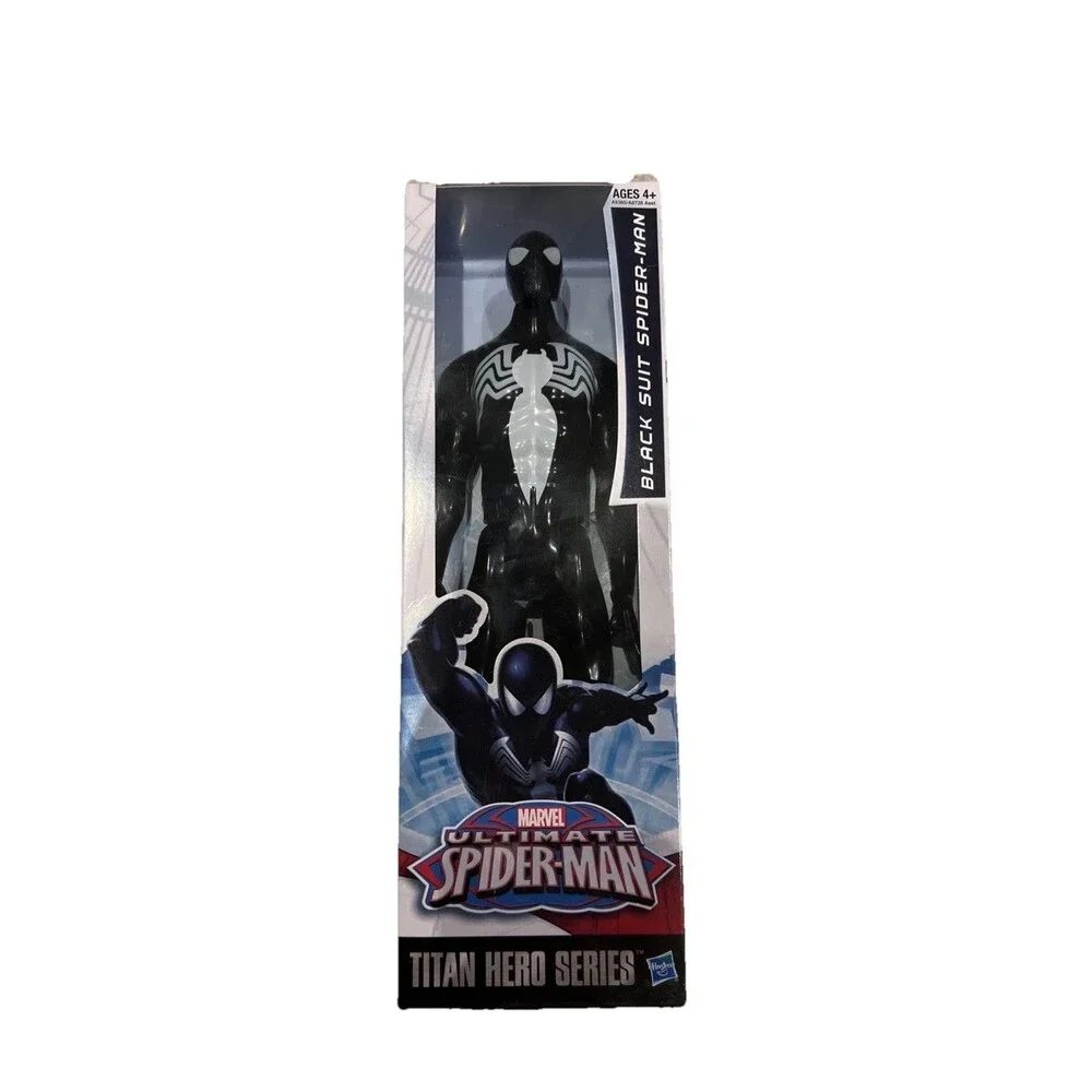 Marvel Ultimate Spider-Man Black Suit Spider-Man Titan Hero Series Figure